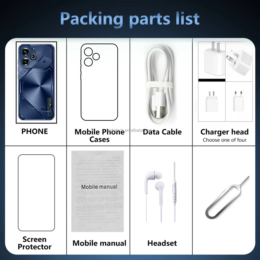 Unlocked Pova6Pro 5G Smartphone 6.8Inch Display with High-Capacity 8800mAh Battery