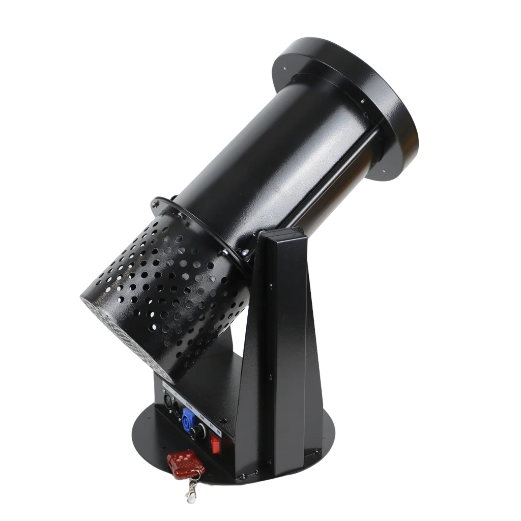 High Quality  LED Electric Metal 1500W DMX Confetti Cannon Machine for Stage Party Wedding Events