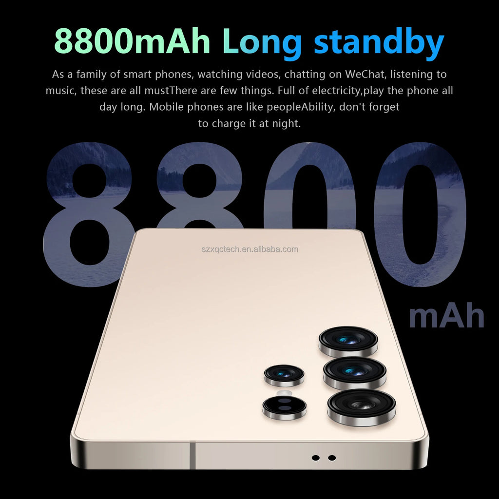 New S25 Ultra 5g Smartphone 7.3 Inch Hd Screen 16gb+1tb 5g Dual Card Mobile Phone Original High Quality Cellphone Version