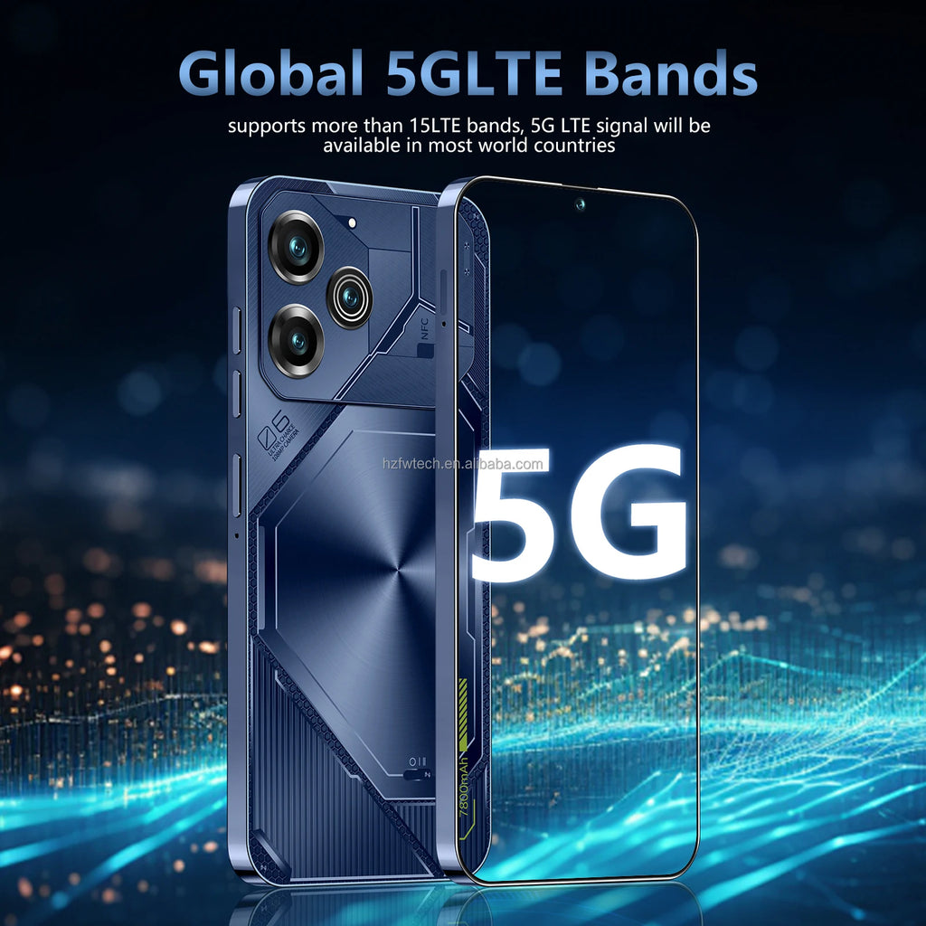Unlocked Pova6Pro 5G Smartphone 6.8Inch Display with High-Capacity 8800mAh Battery