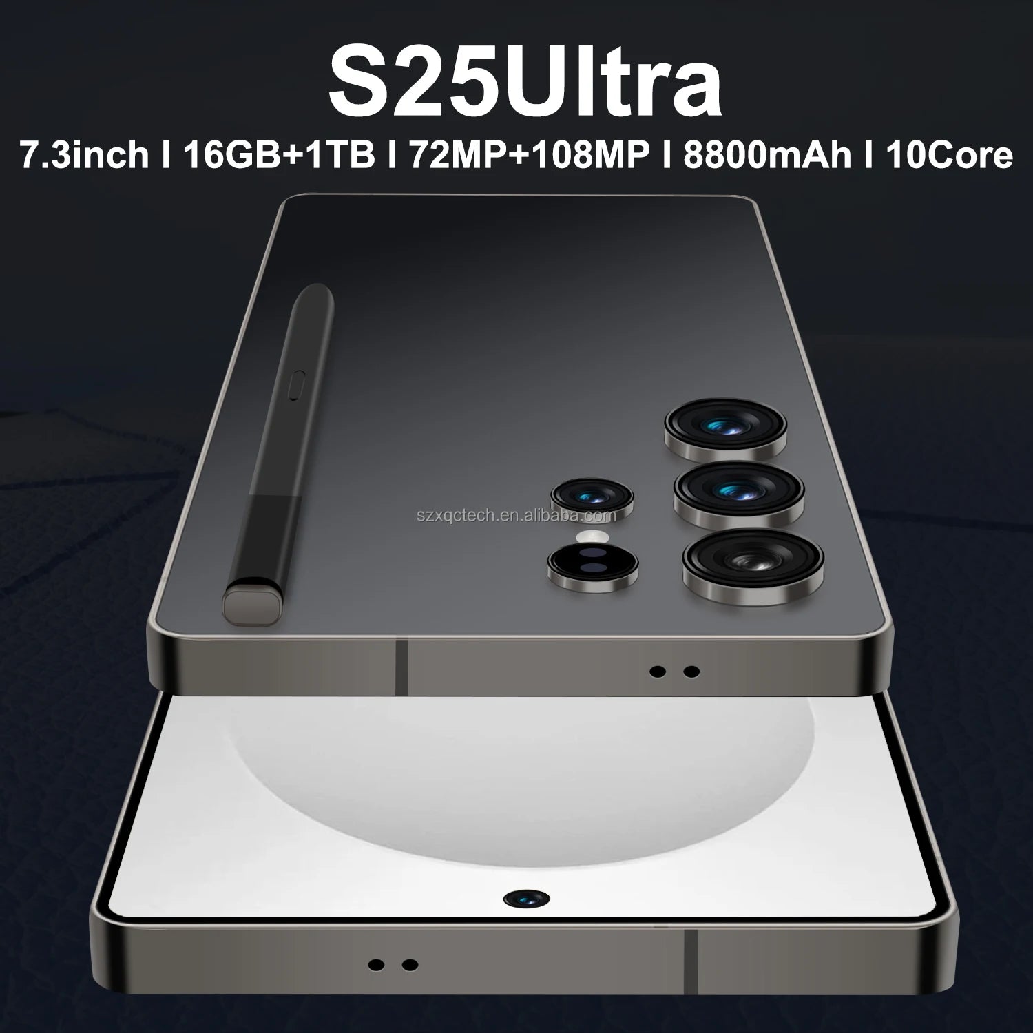 New S25 Ultra 5g Smartphone 7.3 Inch Hd Screen 16gb+1tb 5g Dual Card Mobile Phone Original High Quality Cellphone Version