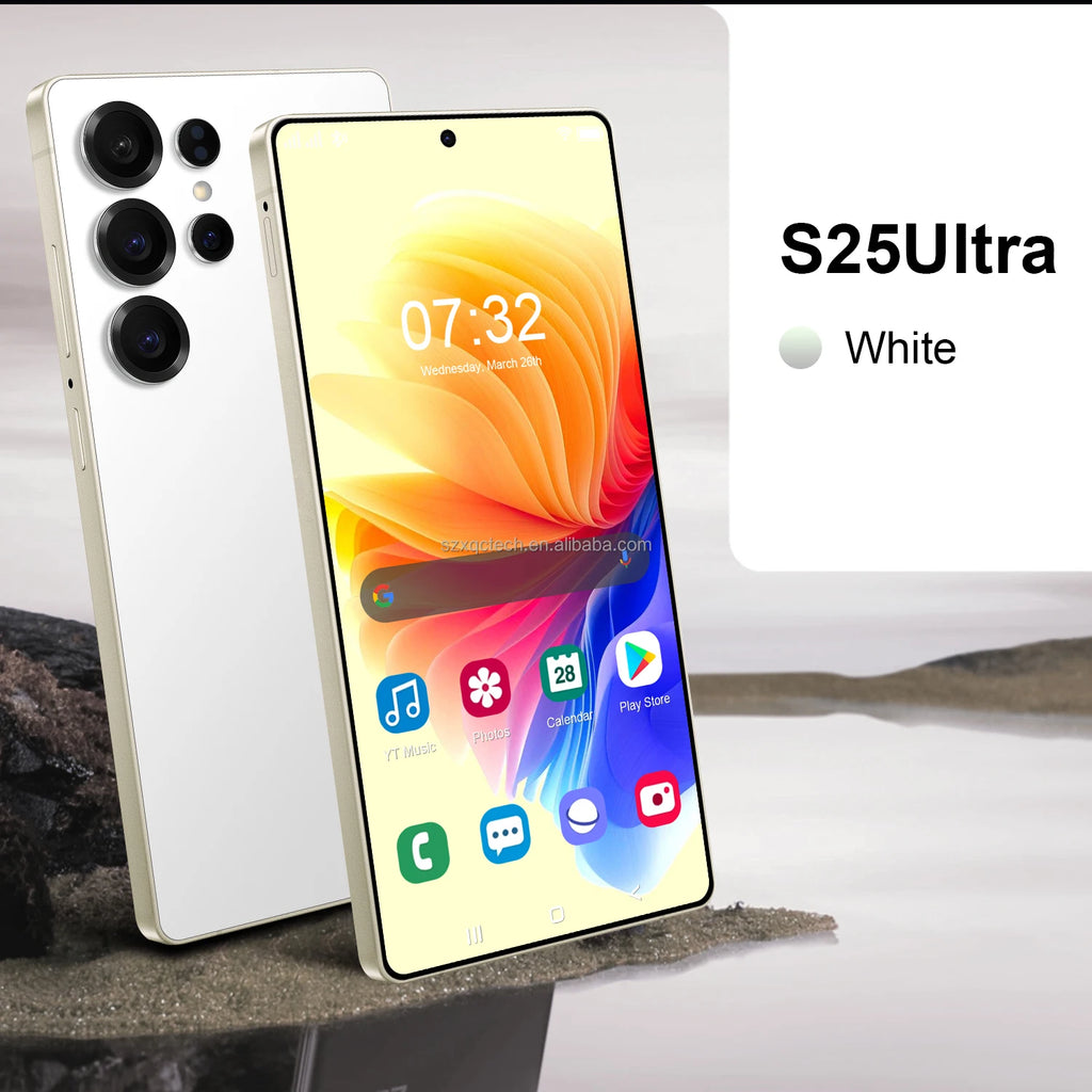 New S25 Ultra 5g Smartphone 7.3 Inch Hd Screen 16gb+1tb 5g Dual Card Mobile Phone Original High Quality Cellphone Version