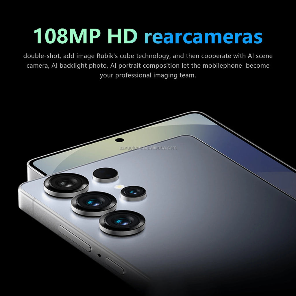 New S25 Ultra 5g Smartphone 7.3 Inch Hd Screen 16gb+1tb 5g Dual Card Mobile Phone Original High Quality Cellphone Version