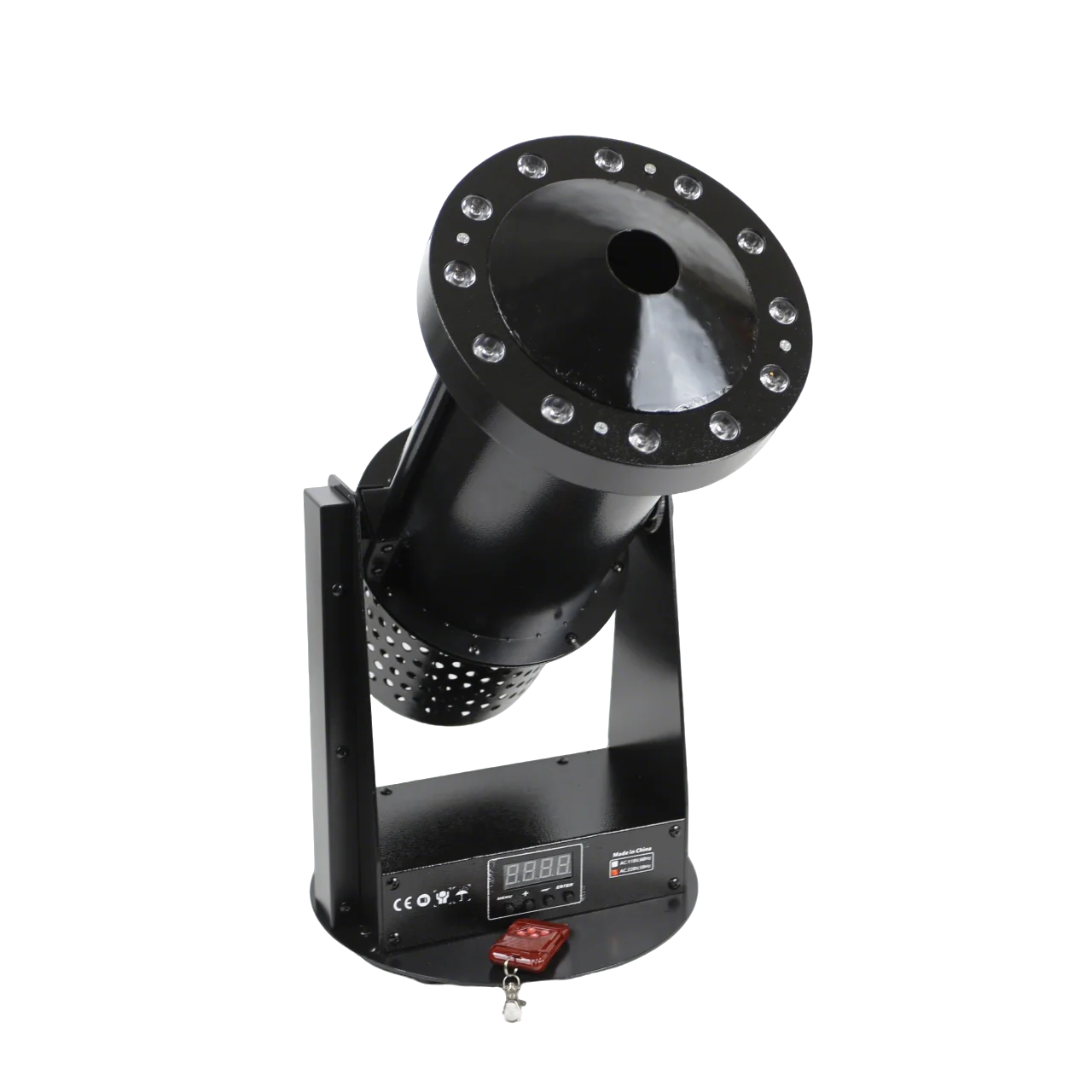 High Quality  LED Electric Metal 1500W DMX Confetti Cannon Machine for Stage Party Wedding Events