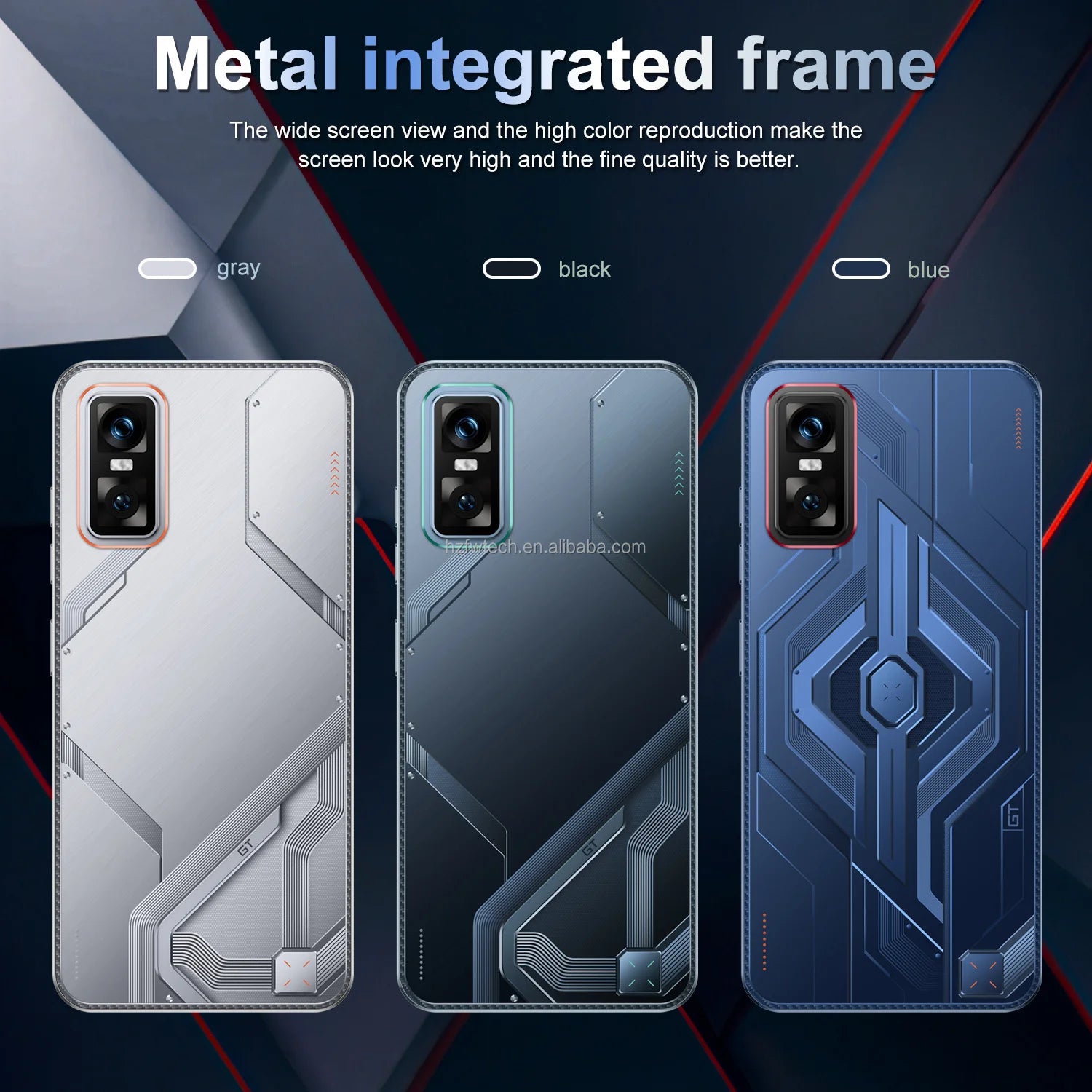 2025 New GT30 Pro Android14 5g Smartphone HD 7.3 Inch Screen Deca Core CPU LTE Cellular Dual Card Mobile Phone