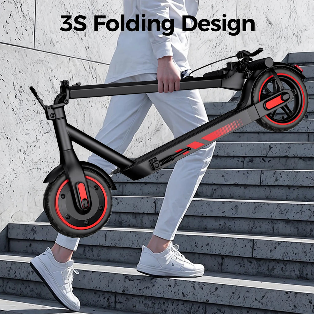 US Warehouse Stock New Offer with Free Shipping Electric Scooter 500W 10.5 Ah Foldable for Adult Unisex EScooter 10inch air Tire