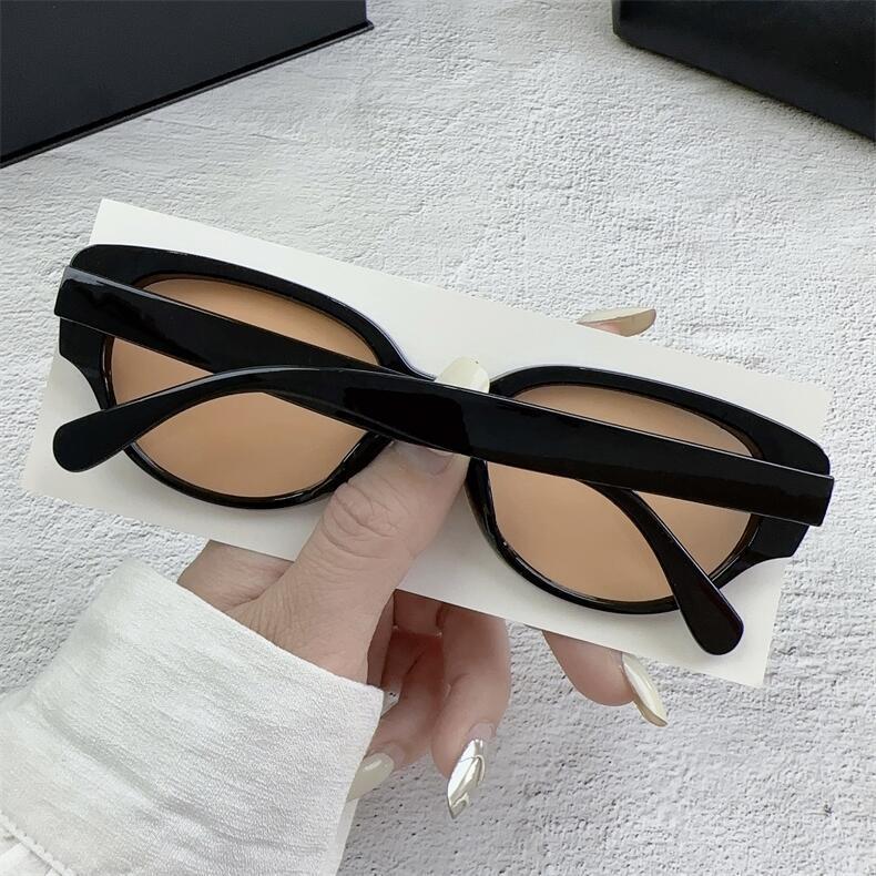 The Same Style of Sunglasses for Women, High-End Korean Style Retro Sunglasses for Men, Anti-Uv Glasses 2023 New Style