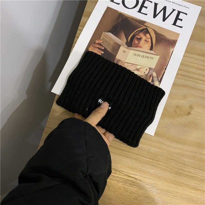Hat Women's Autumn and Winter Velvet Scarf Ear Protection Warm Hat Outdoor Riding Hat Neck Protection Winter Hat Knitted Hat Wool Hat