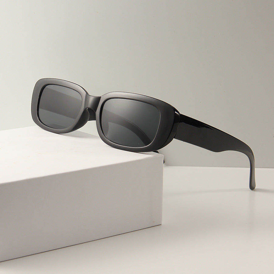 Sunglasses Sunglasses Women's Anti-ultraviolet Face Small High-grade Anti-glare Driving European and American Fashion Cross-border Glasses