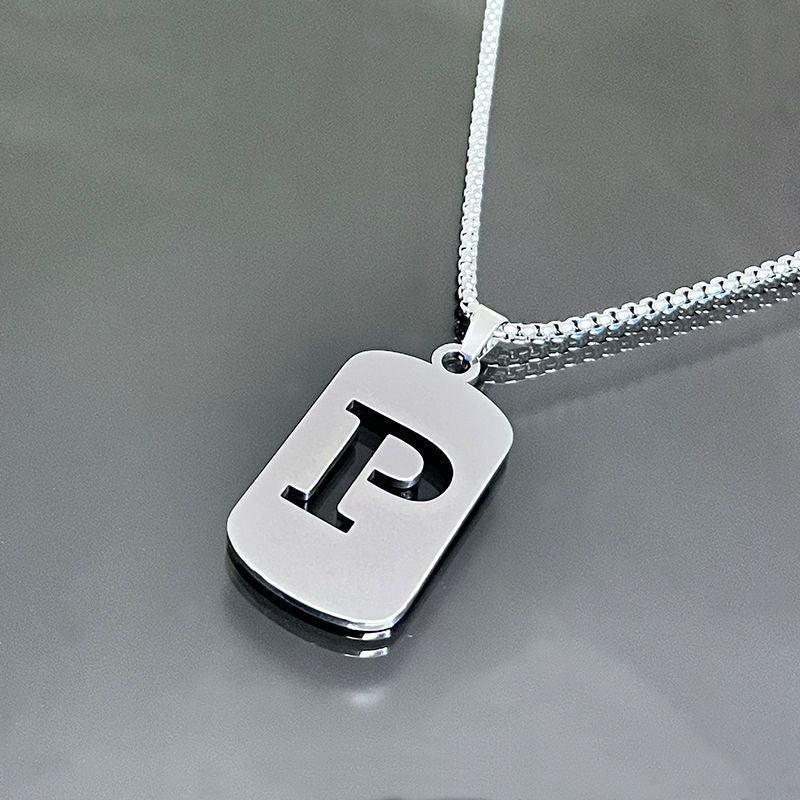 Europe and the United States cross-border hot 26 words English letter necklace