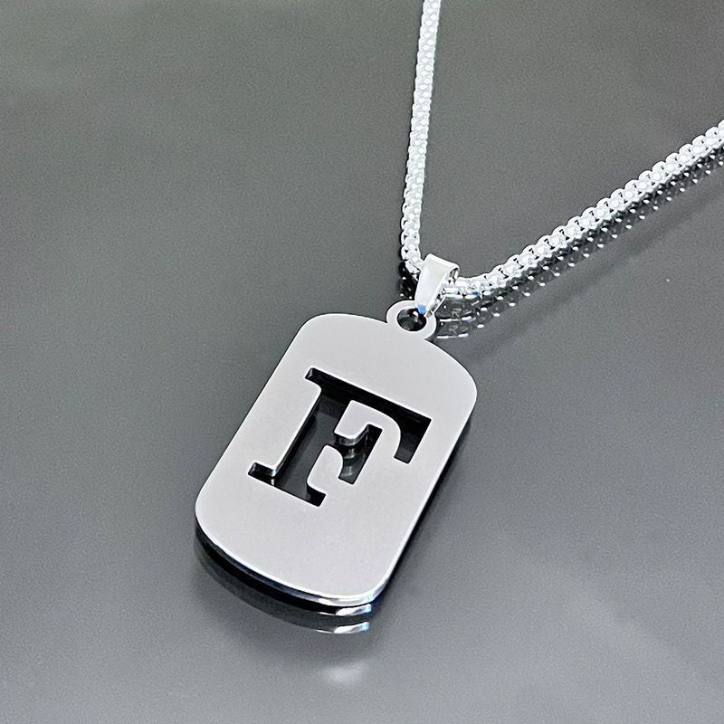 Europe and the United States cross-border hot 26 words English letter necklace