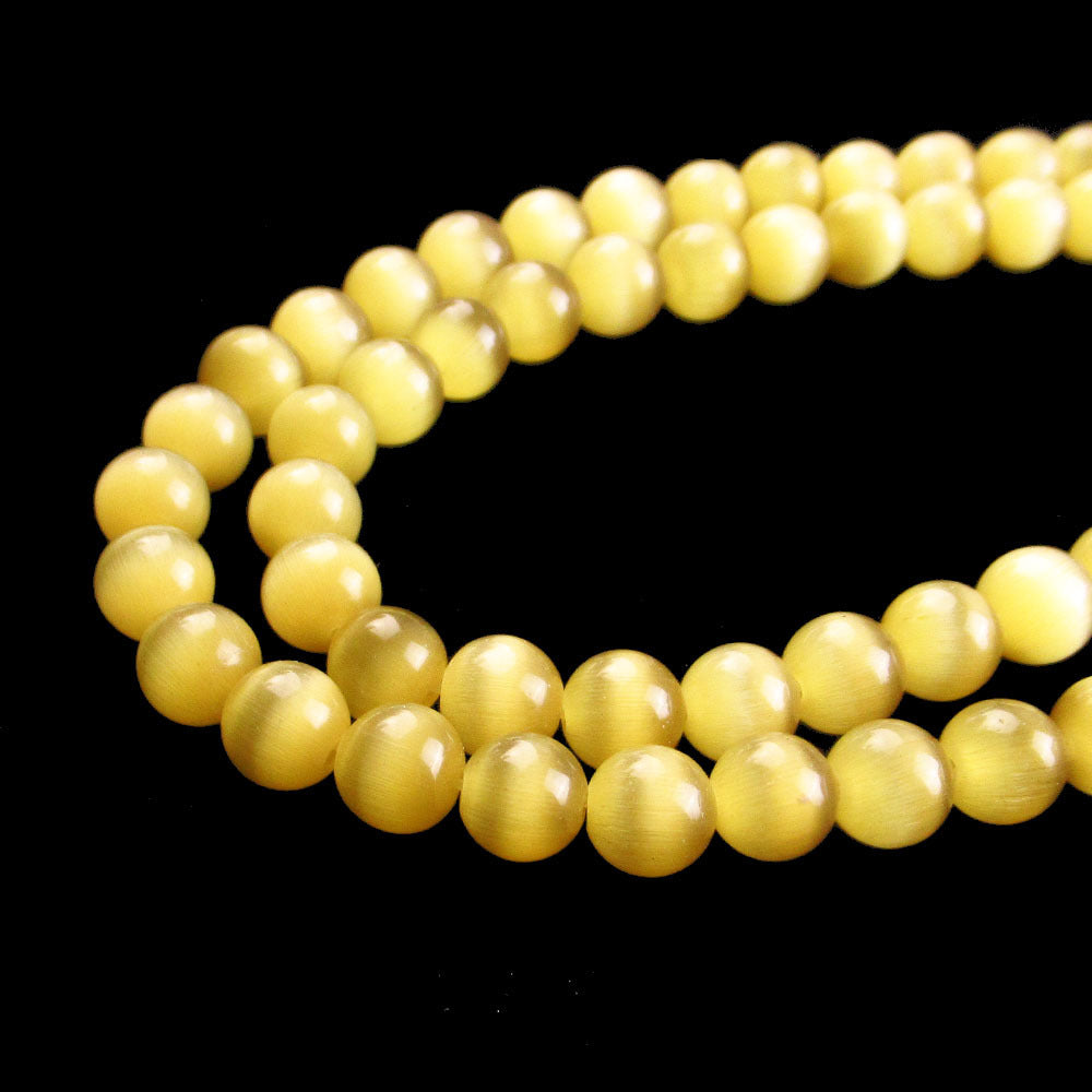 Cat's eye stone beads loose batch bracelet accessories diy jewelry accessories loose beads bracelet necklace material factory direct batch