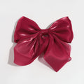 Japanese and Korean Style Elegant Sweet Mesh Bow Pointed Bouth Clip Pontail Decorative Hairpin Elegant Half-Tie Hairpin Hair Accessories