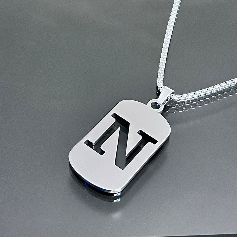 Europe and the United States cross-border hot 26 words English letter necklace
