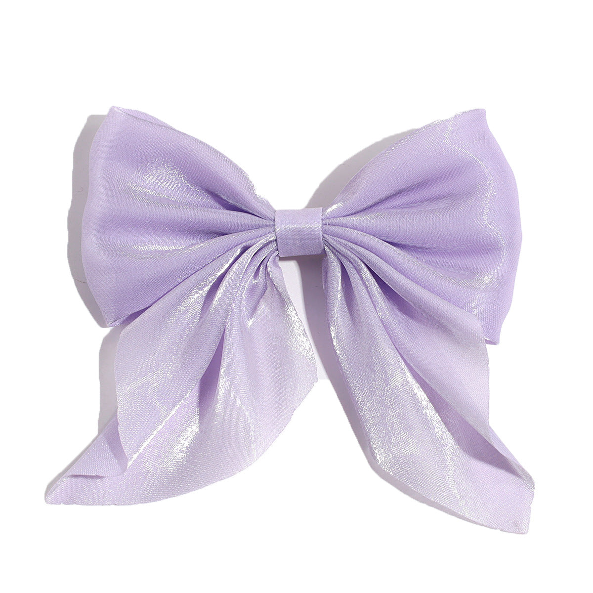 Japanese and Korean Style Elegant Sweet Mesh Bow Pointed Bouth Clip Pontail Decorative Hairpin Elegant Half-Tie Hairpin Hair Accessories