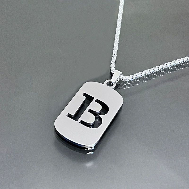 Europe and the United States cross-border hot 26 words English letter necklace