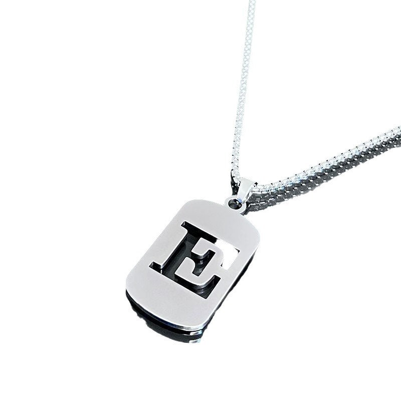 Europe and the United States cross-border hot 26 words English letter necklace fashion temperament Joker exquisite hanging jewelry factory wholesale
