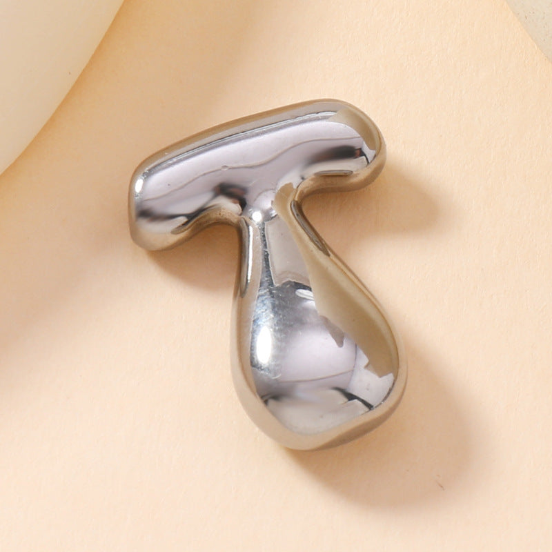 Pendant Single Pendant European and American Fashion Stainless Steel Jewelry Mini Bubble English Letter Pendant DIY Accessories Jewelry