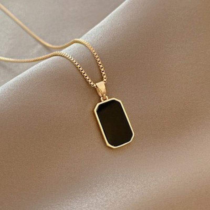 Double-Layer Necklace Women's Sweater Chain