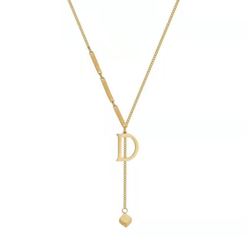 Double-Layer Necklace Women's Sweater Chain