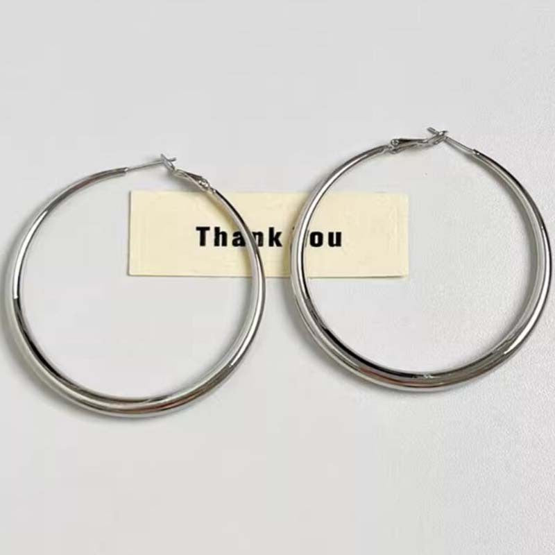 Fashion Explosions European and American Fashion Metal Style Geometry Gap Earring