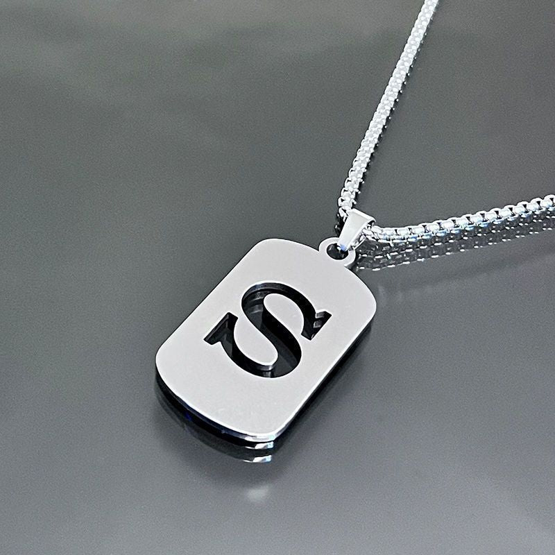 Europe and the United States cross-border hot 26 words English letter necklace