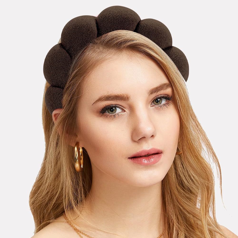 Cross-border explosions SPA clouds sponge face washing hair band bath face hair band autumn and winter color hair band wholesale