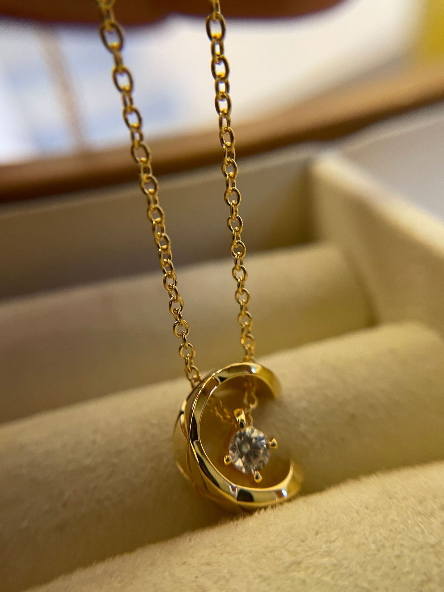 Double-Layer Necklace Women's Sweater Chain