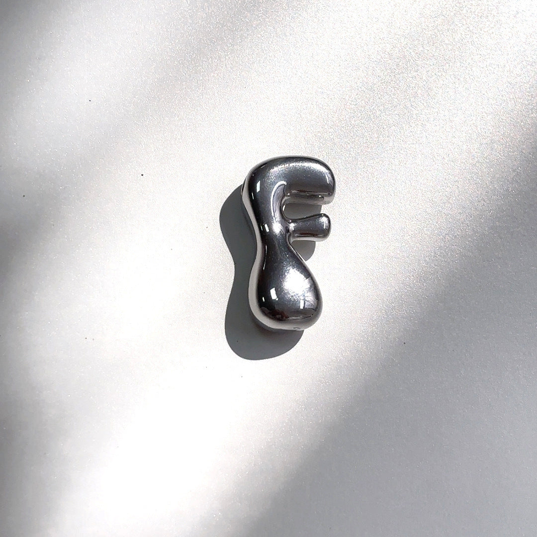 Pendant Single Pendant European and American Fashion Stainless Steel Jewelry Mini Bubble English Letter Pendant DIY Accessories Jewelry
