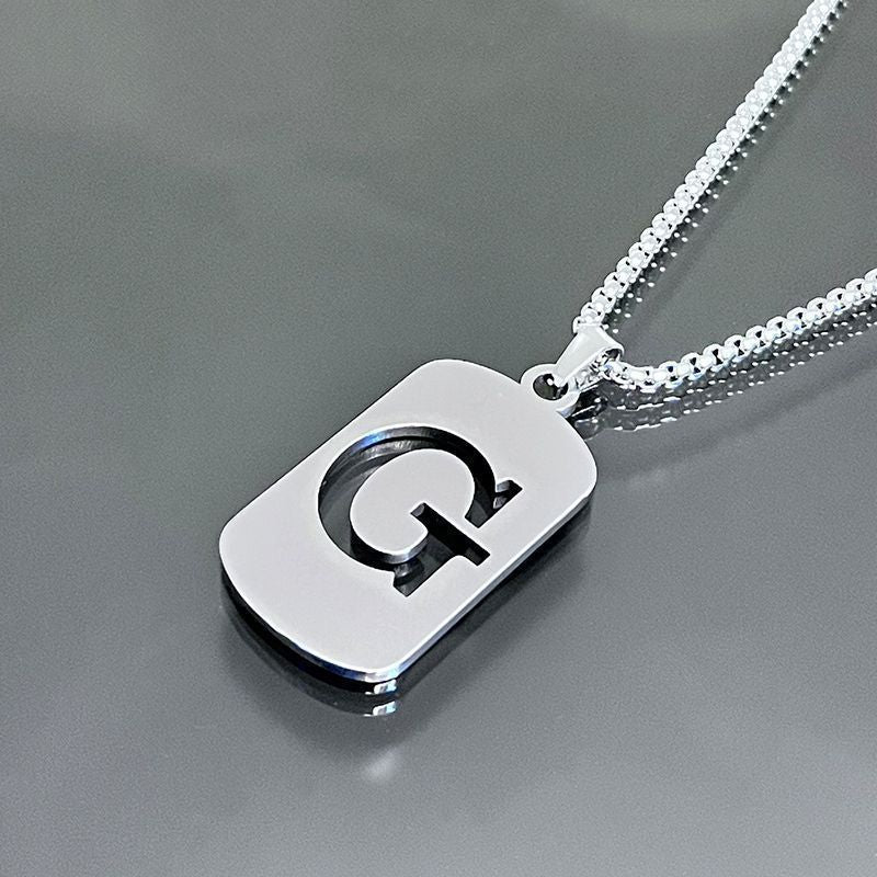 Europe and the United States cross-border hot 26 words English letter necklace