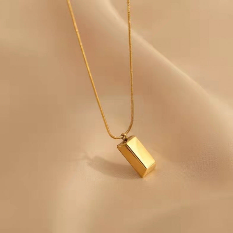 Double-Layer Necklace Women's Sweater Chain