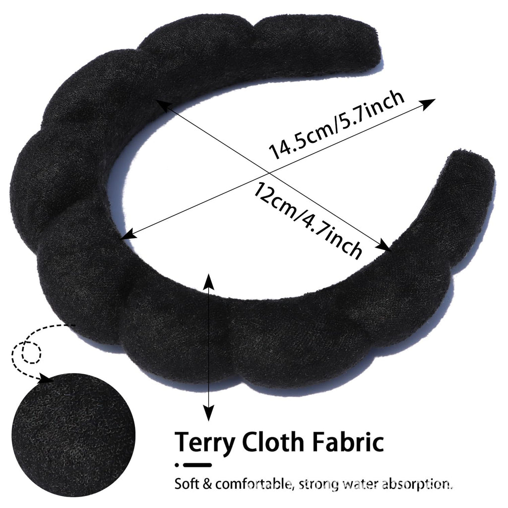 Cross-border explosions SPA clouds sponge face washing hair band bath face hair band autumn and winter color hair band wholesale