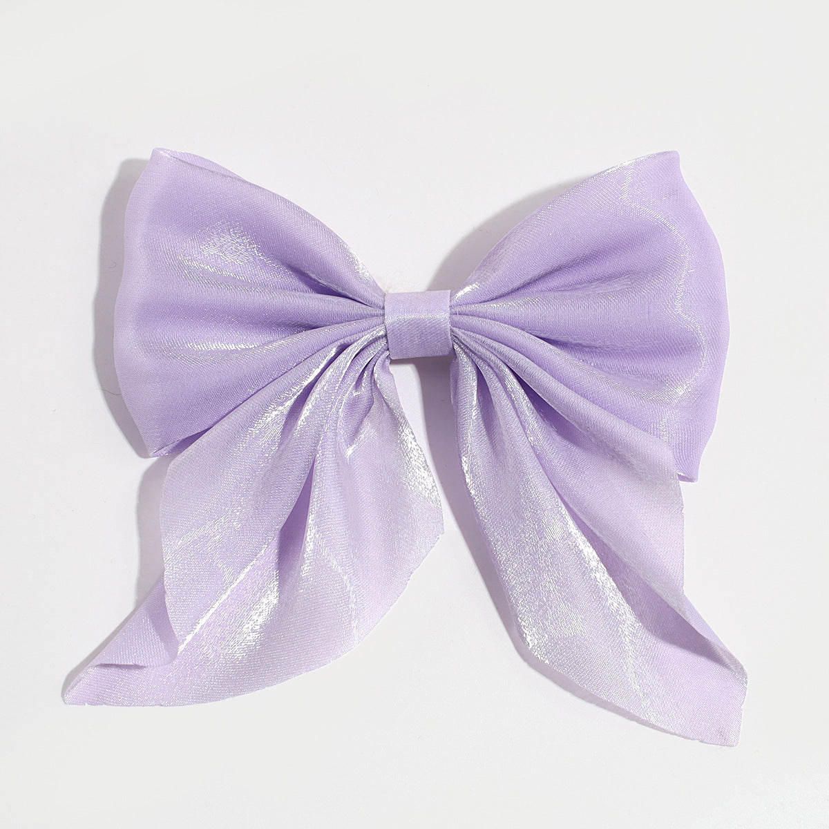 Japanese and Korean Style Elegant Sweet Mesh Bow Pointed Bouth Clip Pontail Decorative Hairpin Elegant Half-Tie Hairpin Hair Accessories