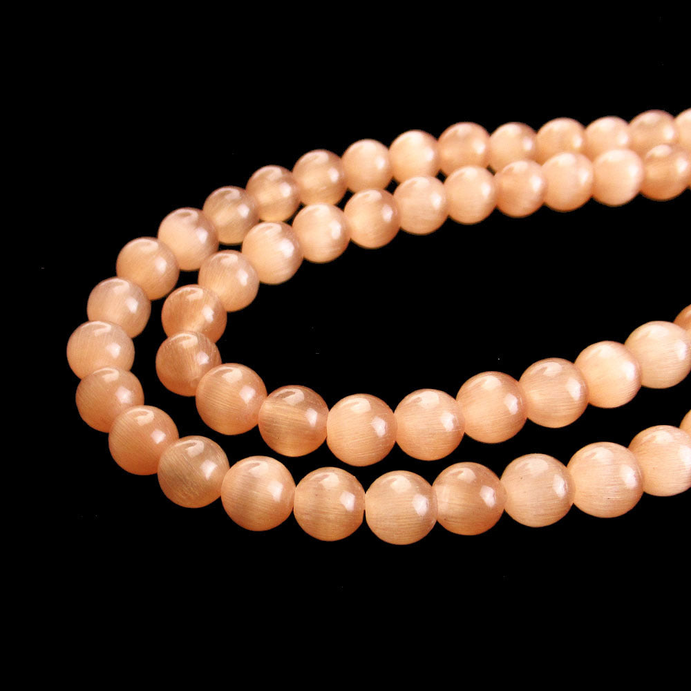 Cat's eye stone beads loose batch bracelet accessories diy jewelry accessories loose beads bracelet necklace material factory direct batch