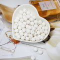 Solid color acrylic round beads handmade beaded diy accessories material Yiwu jewelry manufacturers wholesale candy color beads