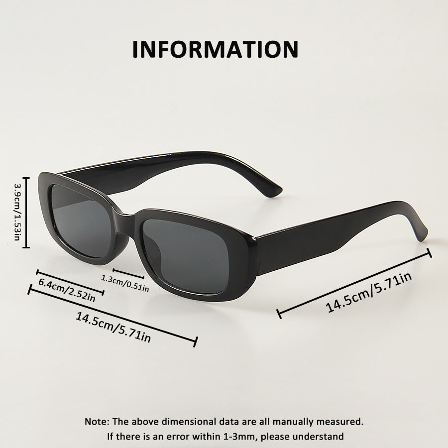 Sunglasses Sunglasses Women's Anti-ultraviolet Face Small High-grade Anti-glare Driving European and American Fashion Cross-border Glasses