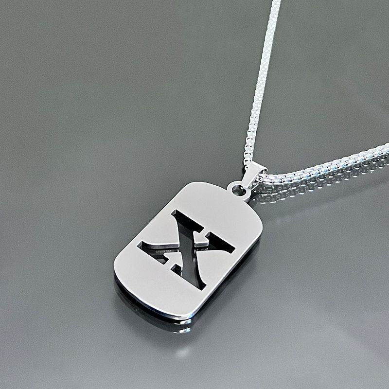Europe and the United States cross-border hot 26 words English letter necklace