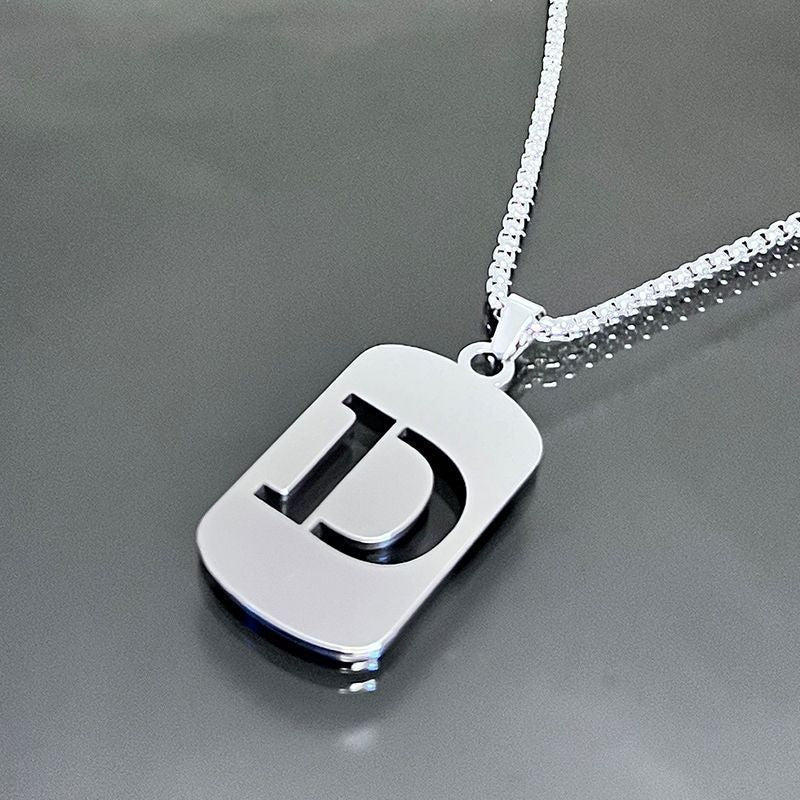 Europe and the United States cross-border hot 26 words English letter necklace