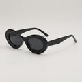 Oleo New Candy Color Small Frame Oval Dopamine Color Sunglasses Travel Party Photo Shade Sunglasses