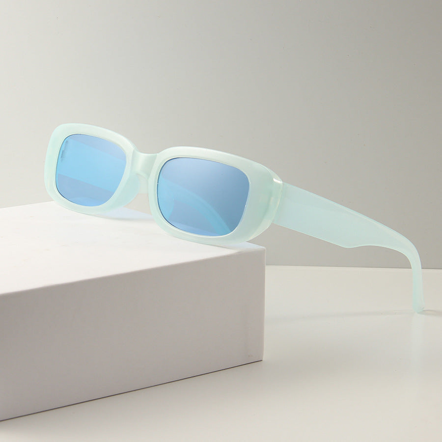 Sunglasses Sunglasses Women's Anti-ultraviolet Face Small High-grade Anti-glare Driving European and American Fashion Cross-border Glasses