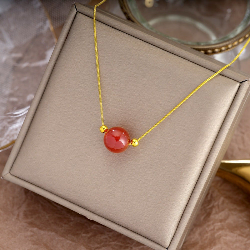 Double-Layer Necklace Women's Sweater Chain