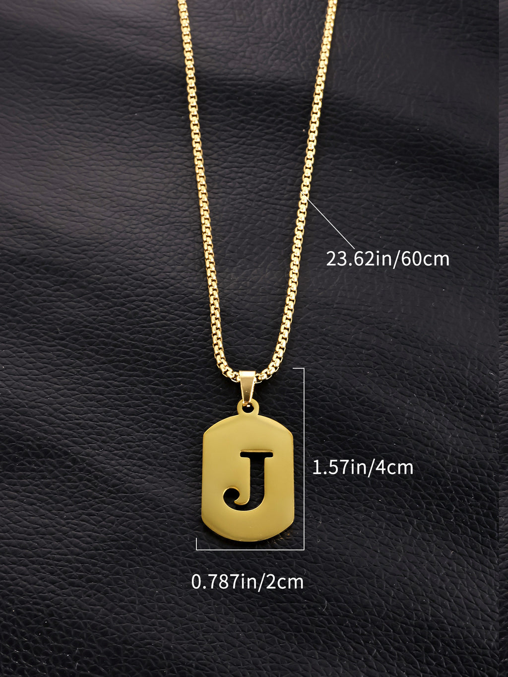 Europe and the United States cross-border hot 26 words English letter necklace fashion temperament Joker exquisite hanging jewelry factory wholesale