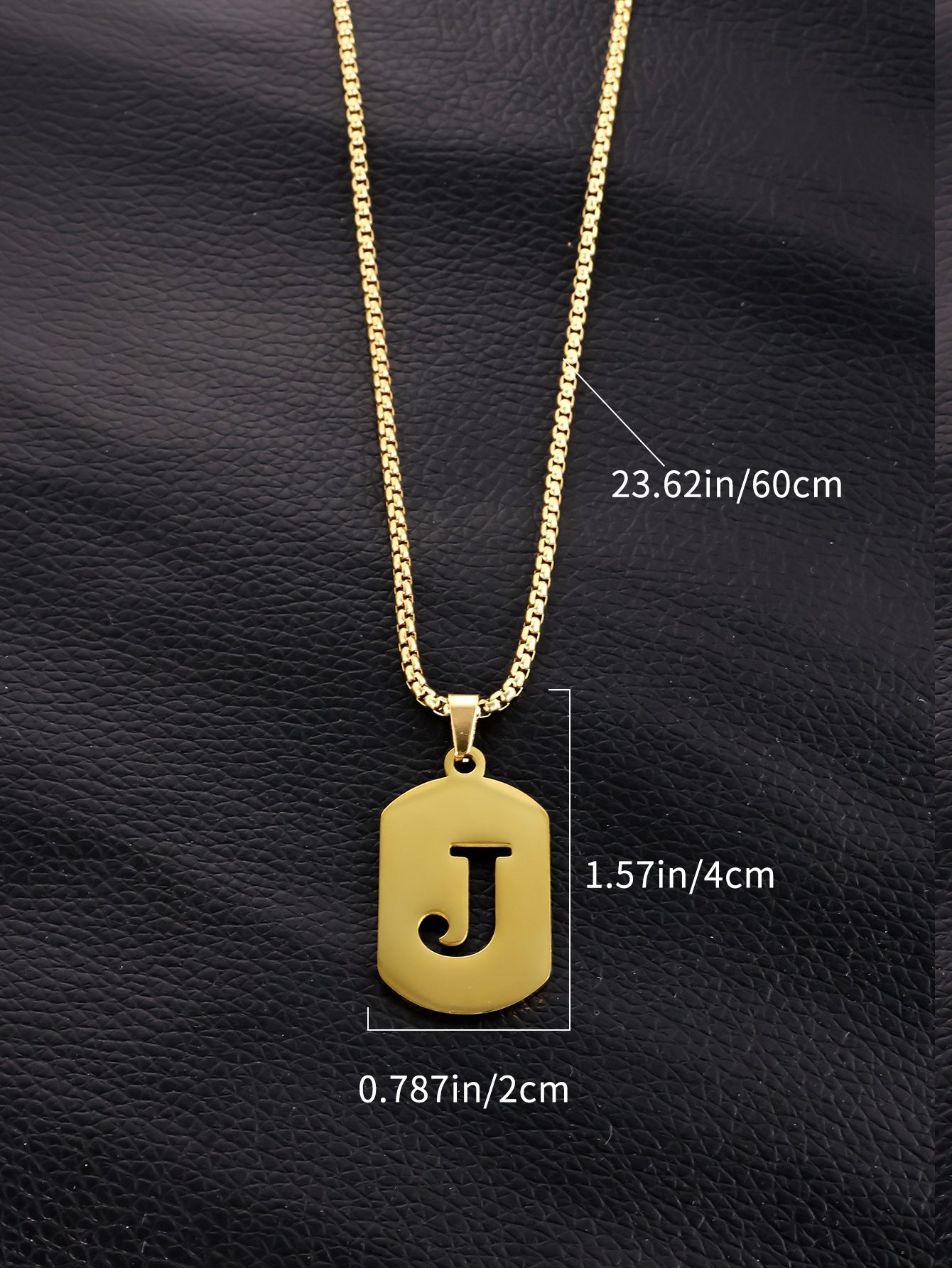 Europe and the United States cross-border hot 26 words English letter necklace fashion temperament Joker exquisite hanging jewelry factory wholesale