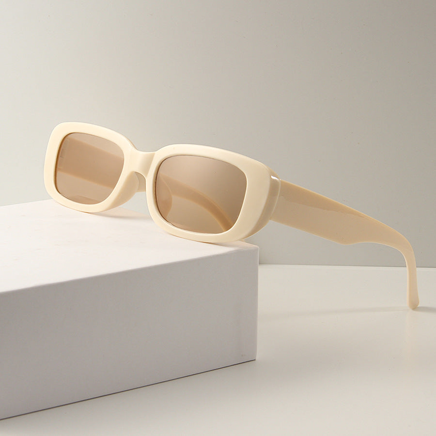 Sunglasses Sunglasses Women's Anti-ultraviolet Face Small High-grade Anti-glare Driving European and American Fashion Cross-border Glasses