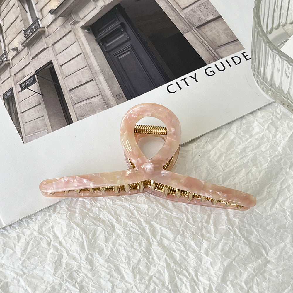 New alloy acetic acid and word grip clip hair quantity how much grip clip hair clip high sense hair clip headwear in stock
