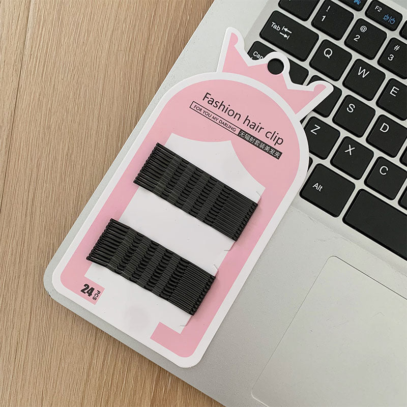 Basic Joker Black Clip No Paint Drop Barber Shop for Hair Clip Side Bangs Clip Side Clip Headwear