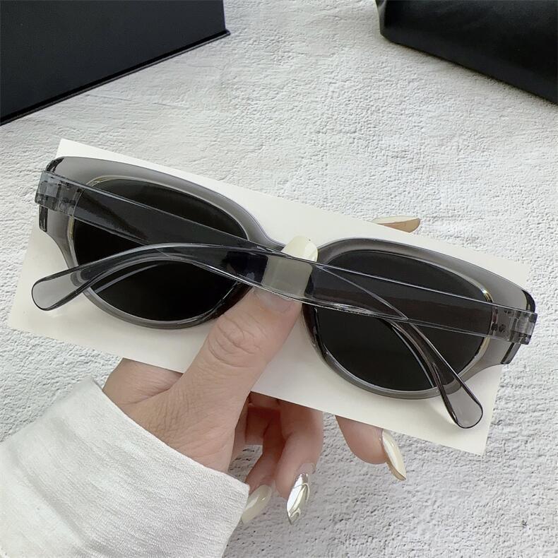 The Same Style of Sunglasses for Women, High-End Korean Style Retro Sunglasses for Men, Anti-Uv Glasses 2023 New Style