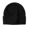 Consaini New 100 Pure Cashmere Hat All-match Middle-aged and Young European and American Knitted Hat Amazon Warm Ear Protection Hat