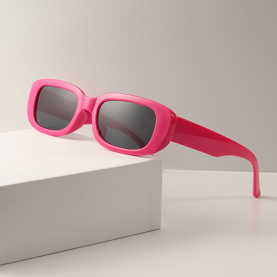 Sunglasses Sunglasses Women's Anti-ultraviolet Face Small High-grade Anti-glare Driving European and American Fashion Cross-border Glasses