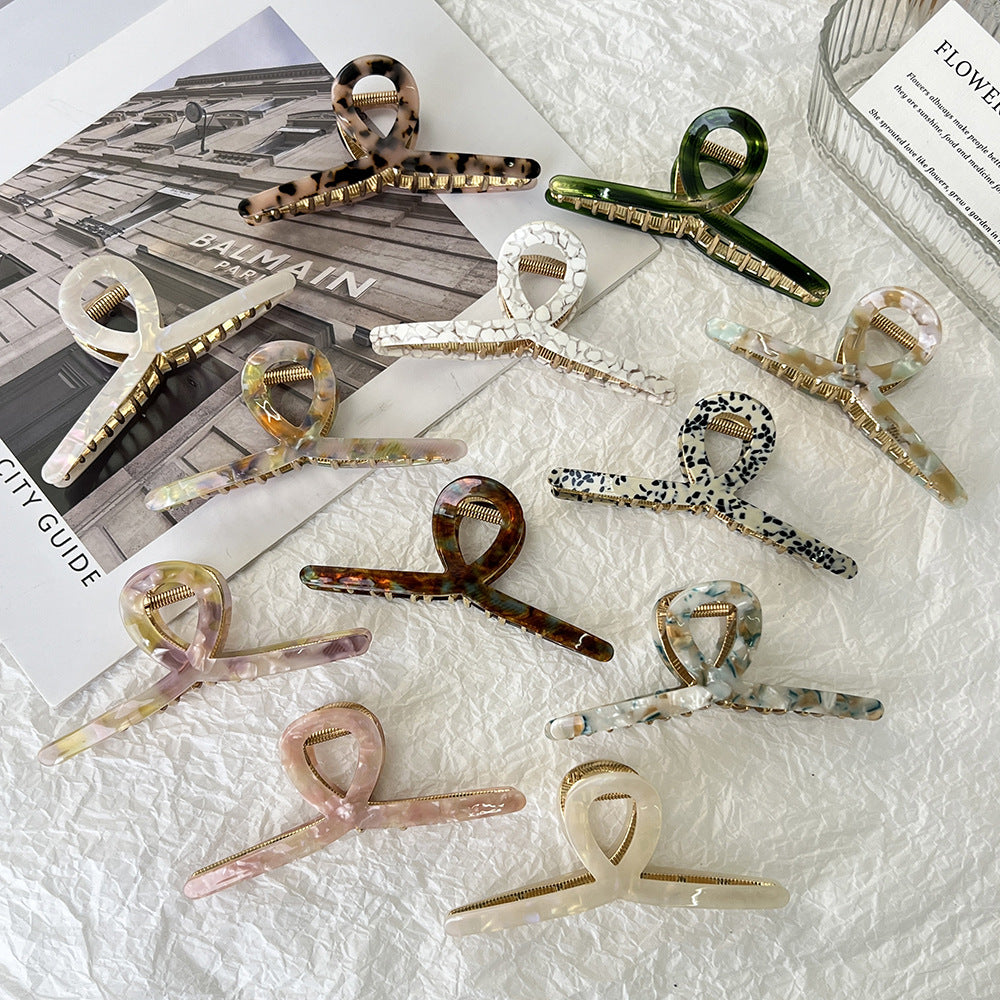 New alloy acetic acid and word grip clip hair quantity how much grip clip hair clip high sense hair clip headwear in stock